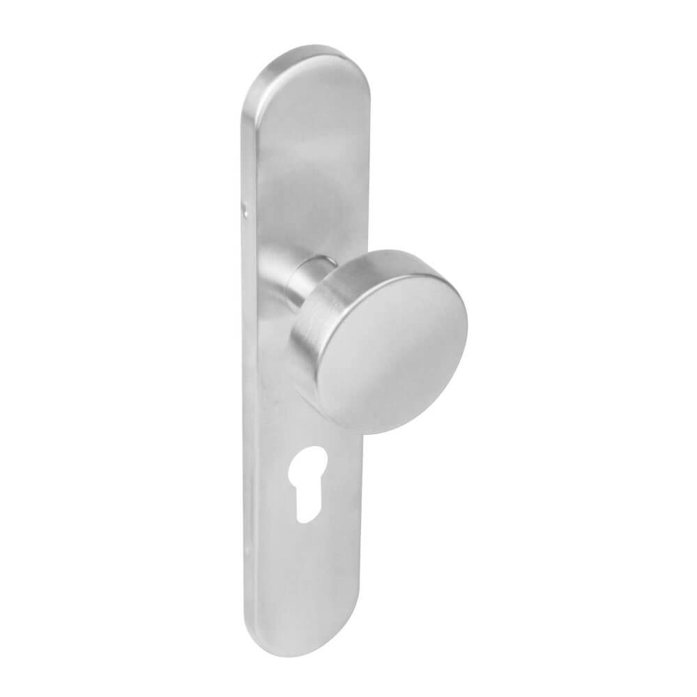 Door knob oval Kurano PC 55mm stainless steel