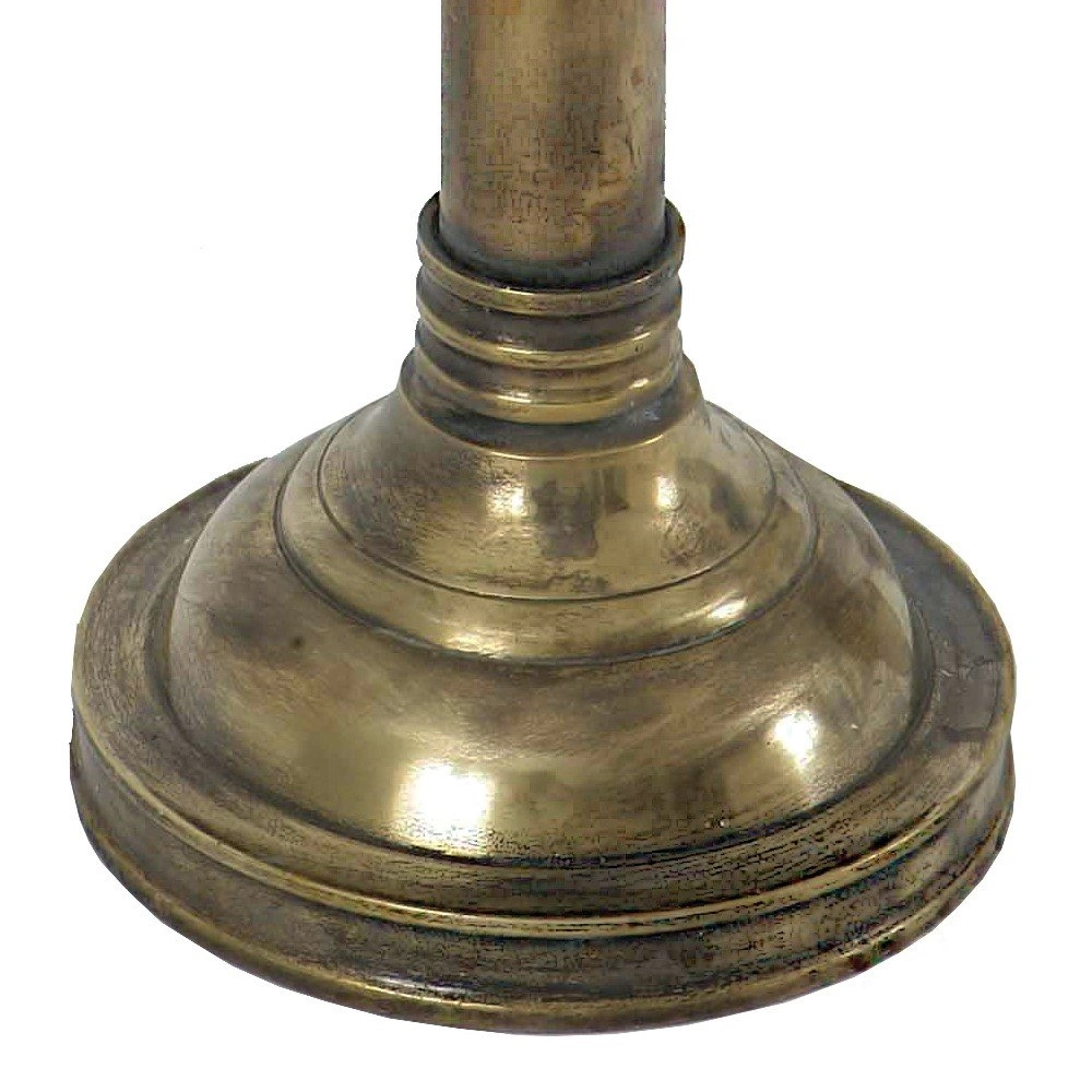 Brass candle holder Gothic brass (pb) Limehouse