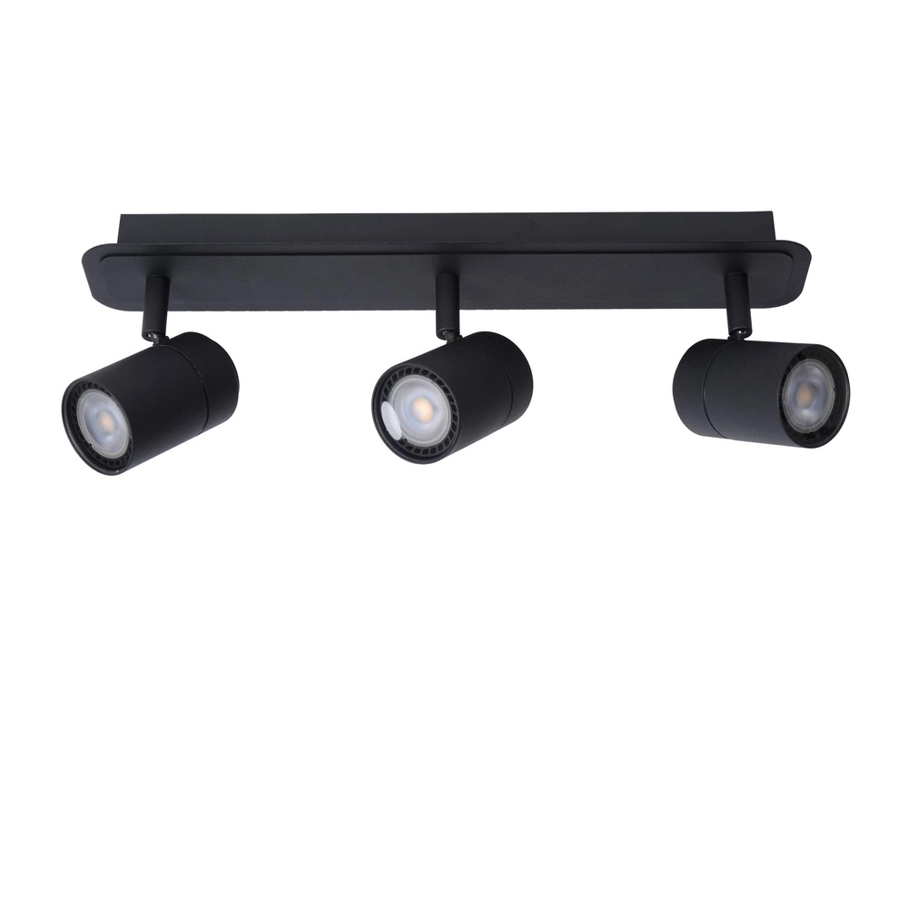 Ceiling spotlight Lennert 3-light black