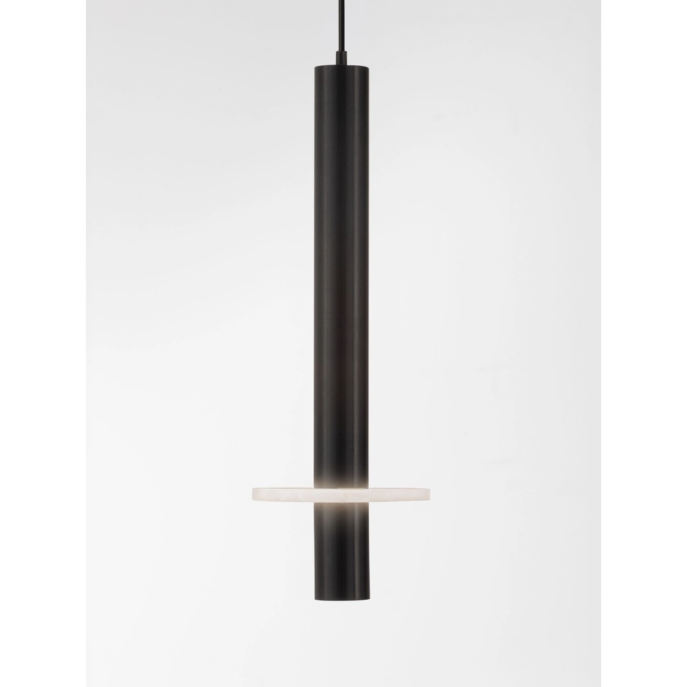 Design pendant lamp Noemi black with white Ø 11cm Lyora 5212063503274