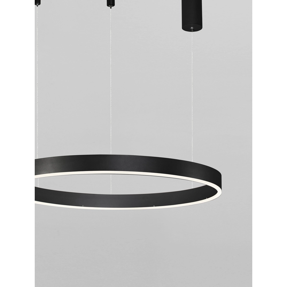 Pendant lamp Motif black Ø 60cm 2700-6500K Lyora 5212017443632