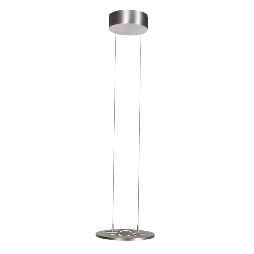 Sleek pendant lamp Soleil Ø 32cm grey
