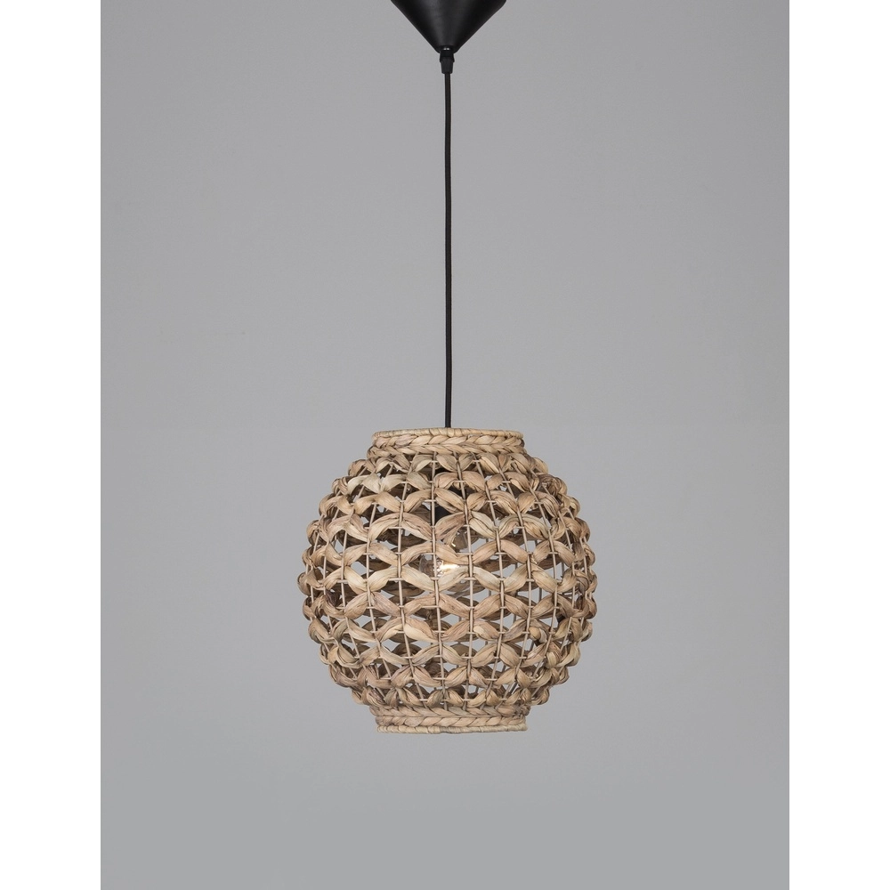 Rattan pendant lamp Griffin Ø 30.5cm Lyora 5212017421333