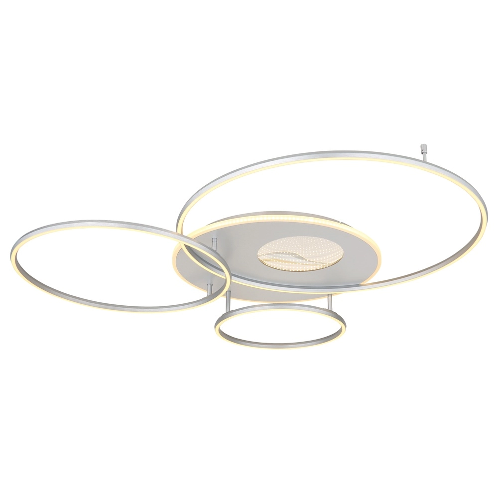 Ceiling lamp Invertina silver grey 126cm Globo 9007371450015