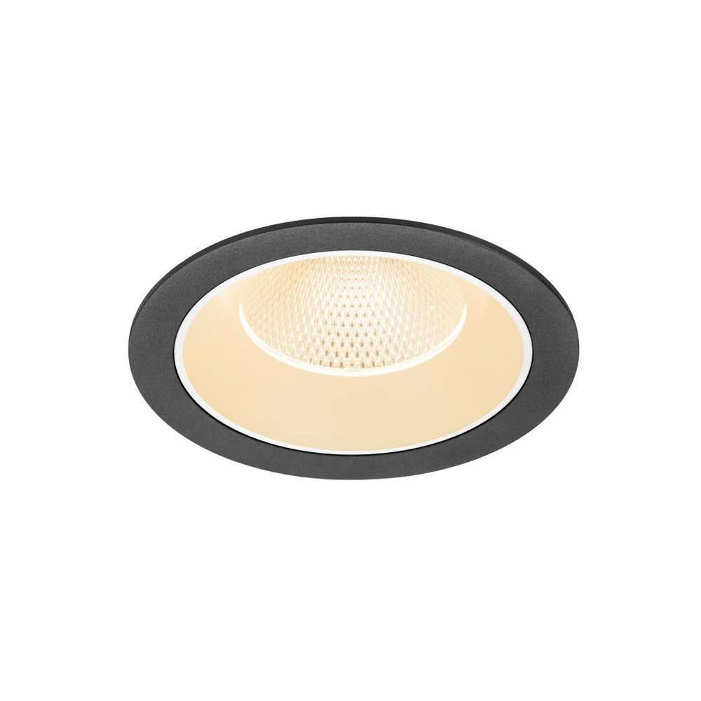 Recessed spotlight Numinos XL black/white 2700K - 40deg
