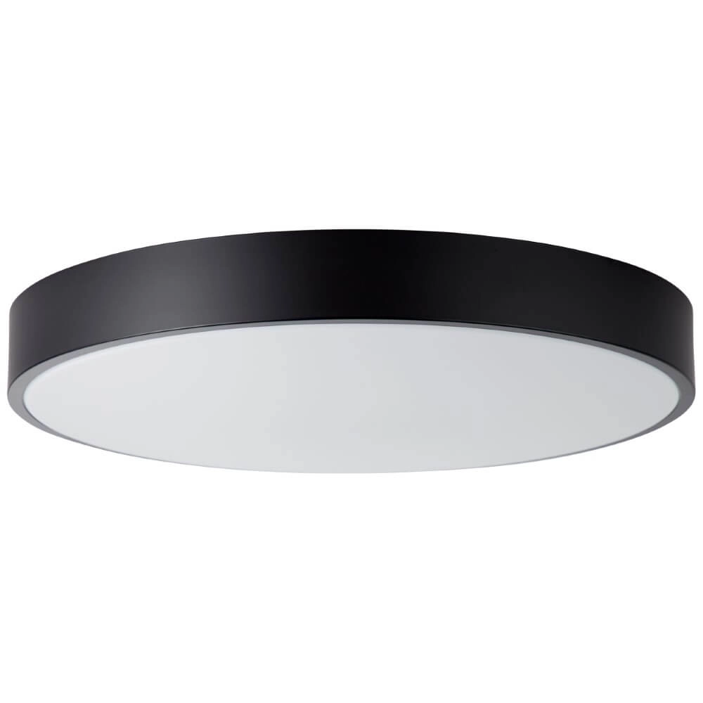 Design ceiling lamp Slimline black Ø 49cm Brilliant 4004353426568