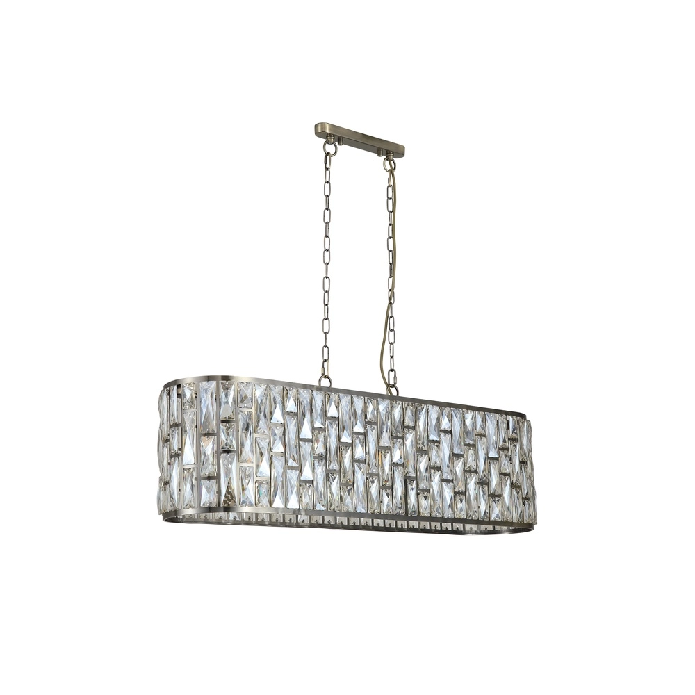 Pendant lamp Bijou brass Searchlight 5053423283074