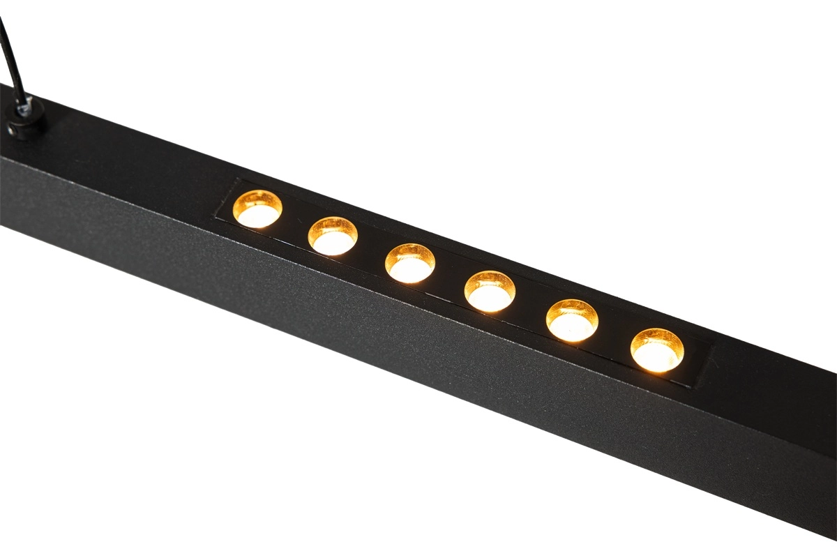 Slim pendant lamp Sem black - 150cm ETH 8720195310969
