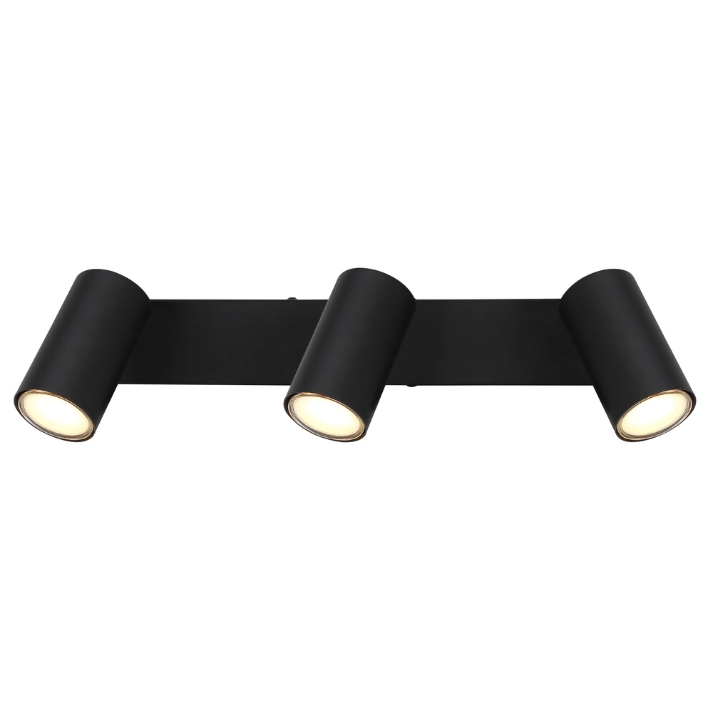 Ceiling lamp 3-lights Robby Black Globo 9007371439522