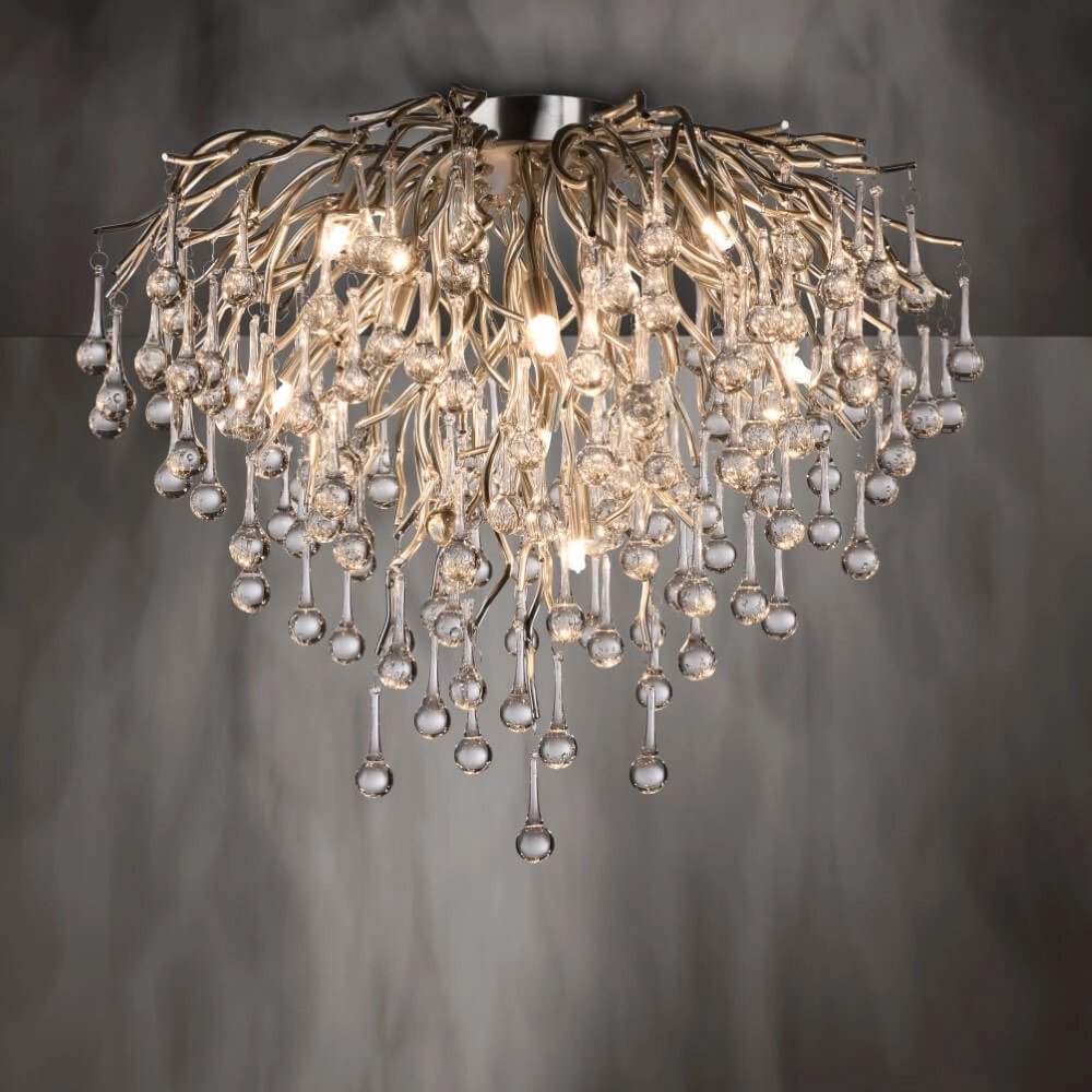 Chandelier Icicle metal 50cm Paul Neuhaus 4012248352090