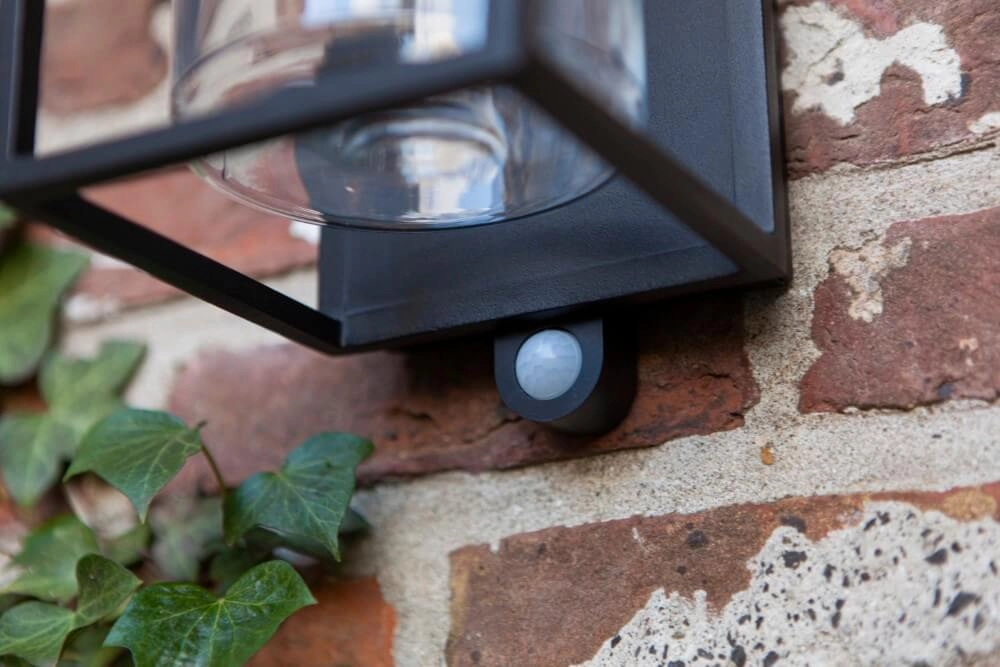 Wall lamp Flair black solar Lutec 6939412013886