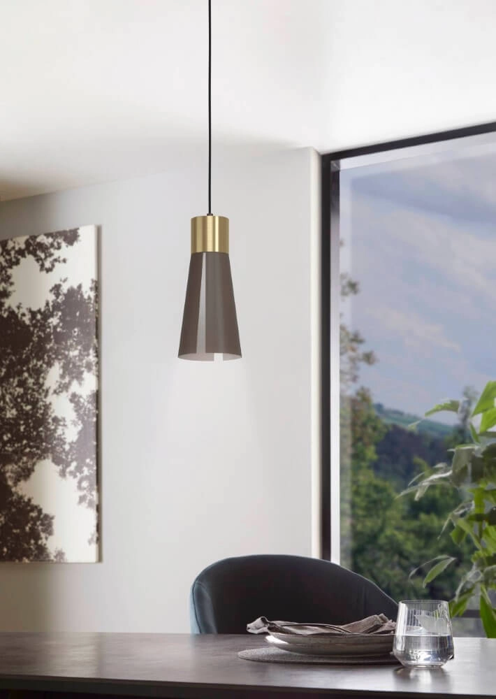 Mocha hanging lamp Losalomas Ø 13.5cm Eglo 9002759988388