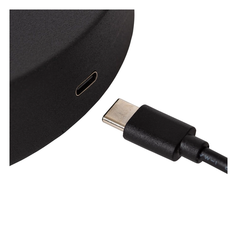 Rechargeable desk lamp Comet Black Lucide 5411212361288
