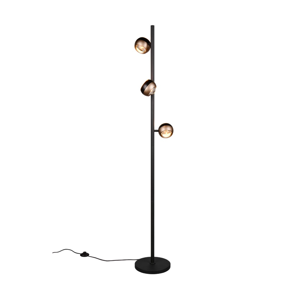 Design floor lamp Orbit Black