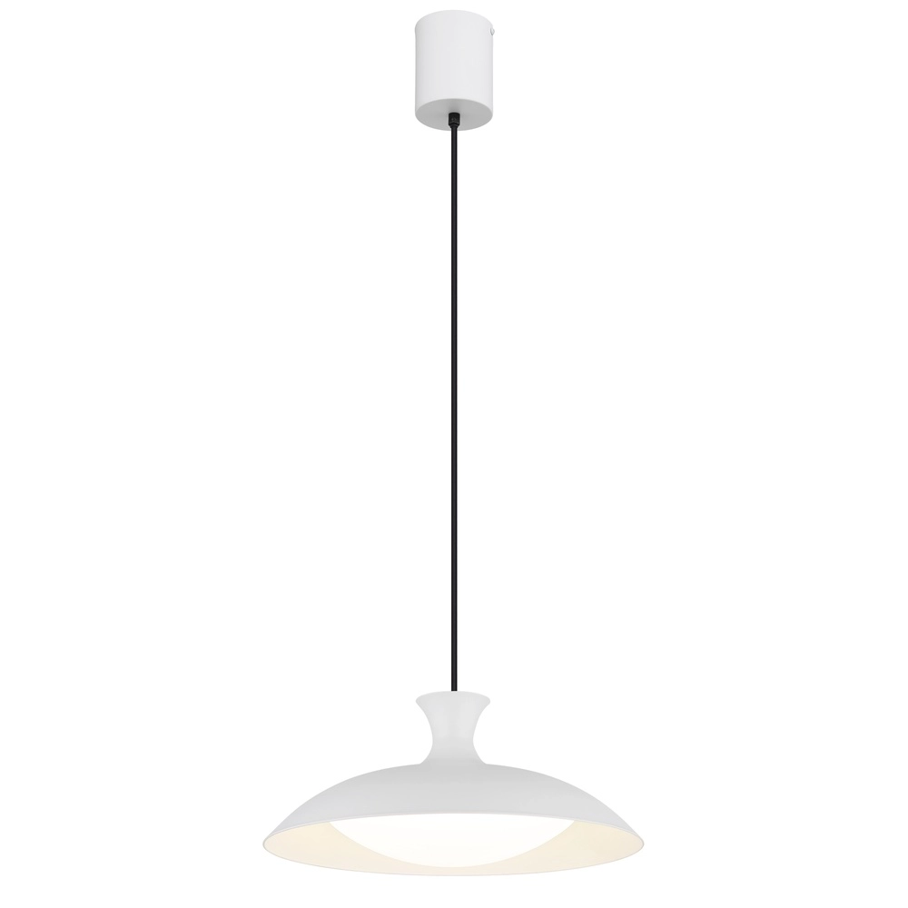 White pendant lamp Rocha design Ø 40cm