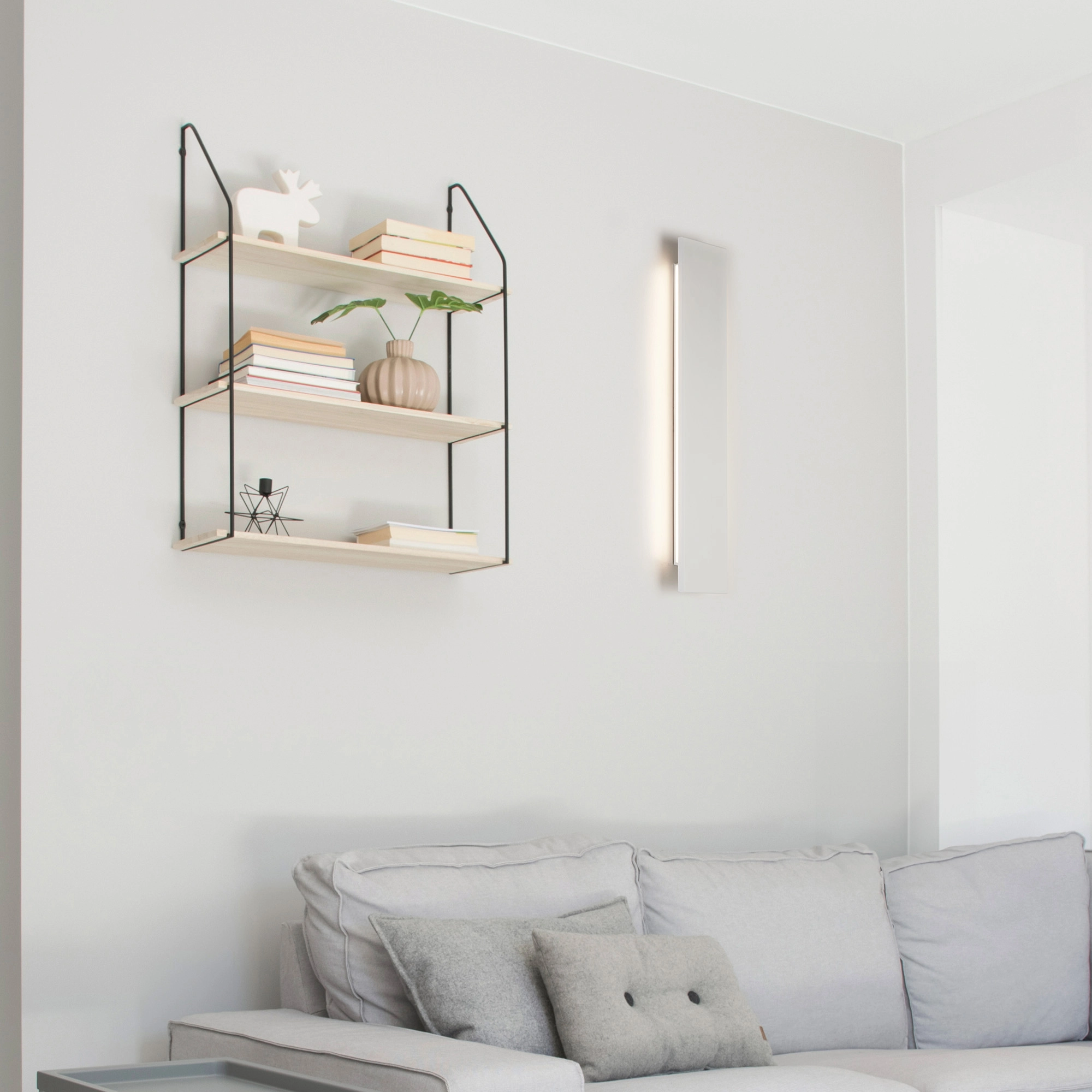 Design wall lamp Vavin white 60cm Lyora 5053423317229