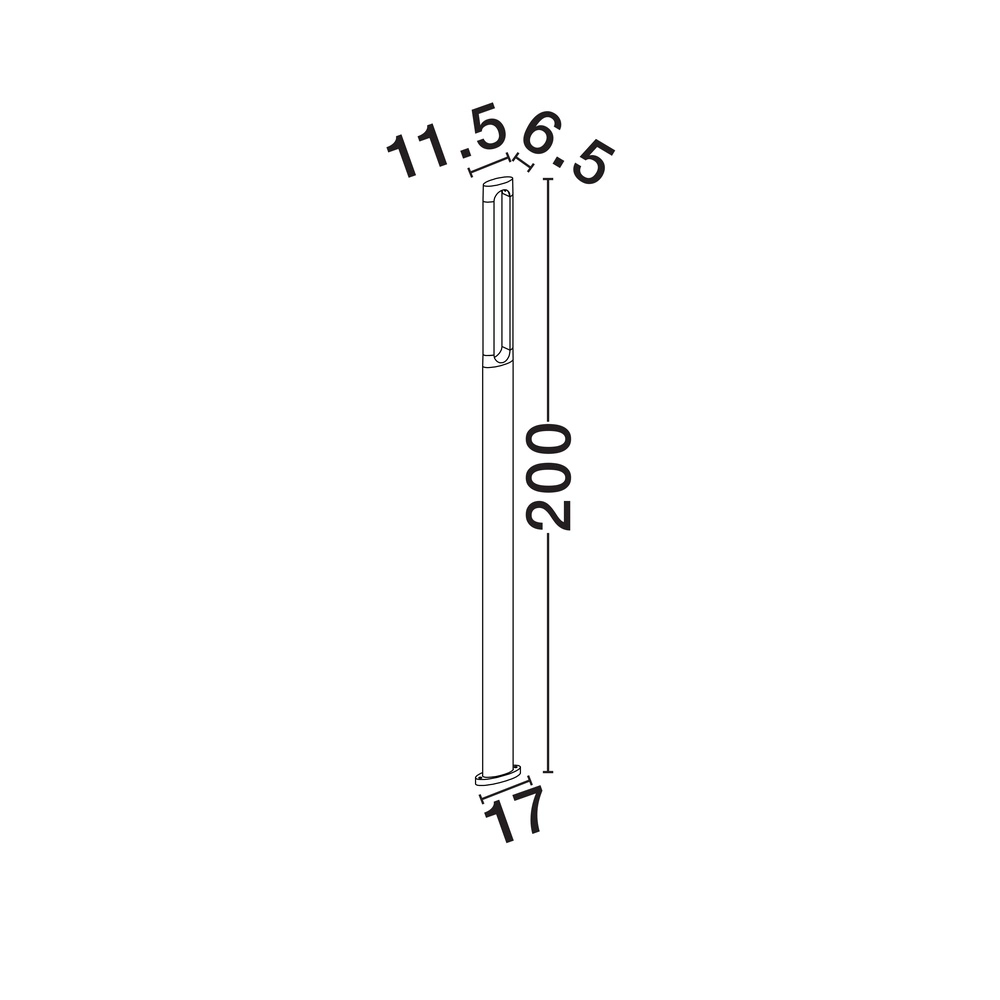 Design path lighting Dira 200cm Lyora 5212017477200