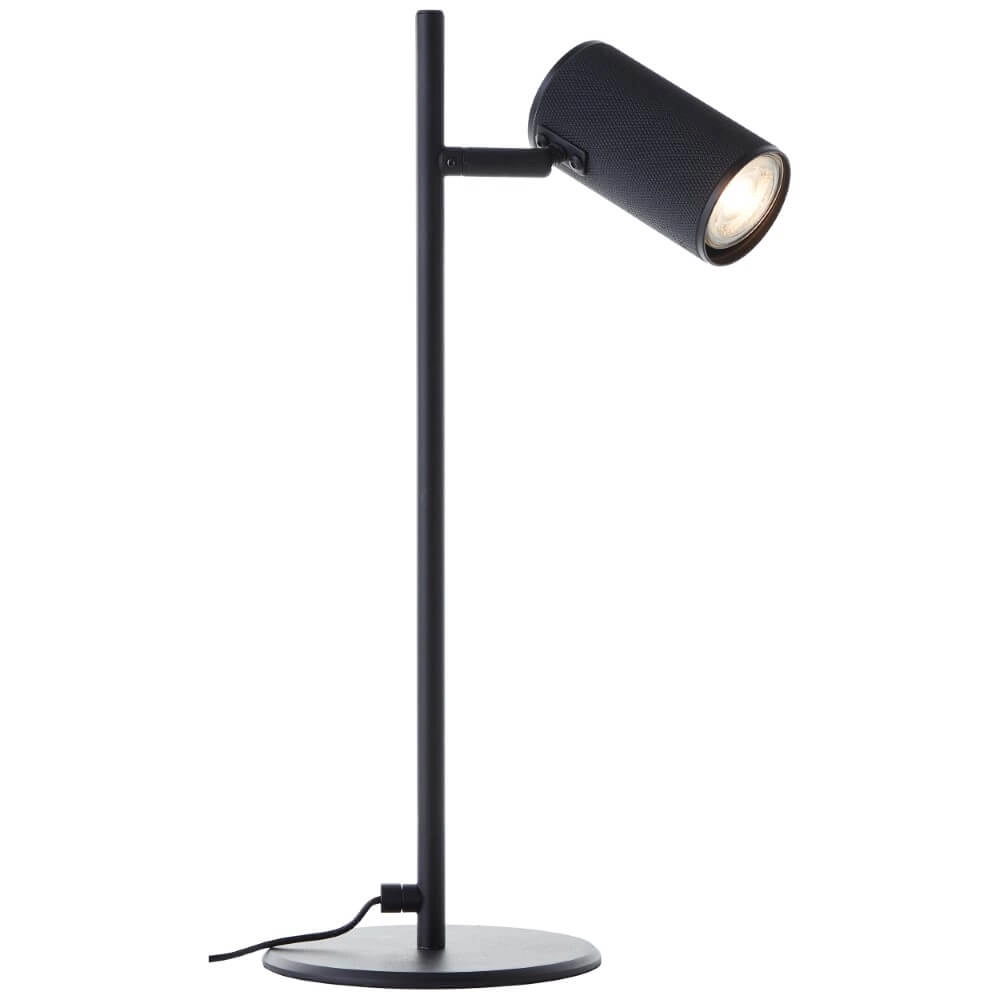 Black table lamp Marty design Brilliant 4004353438288