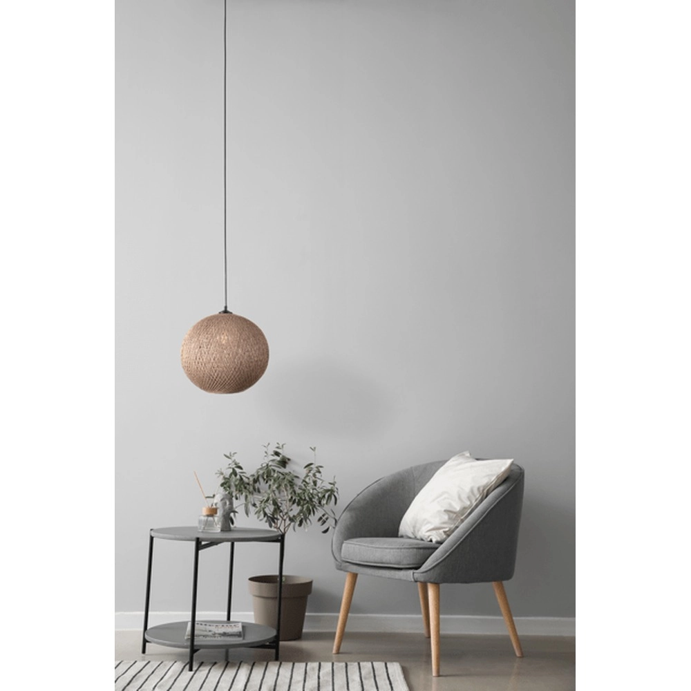Pendant lamp Corda rattan Ø 40cm Masterlight 8718121322377