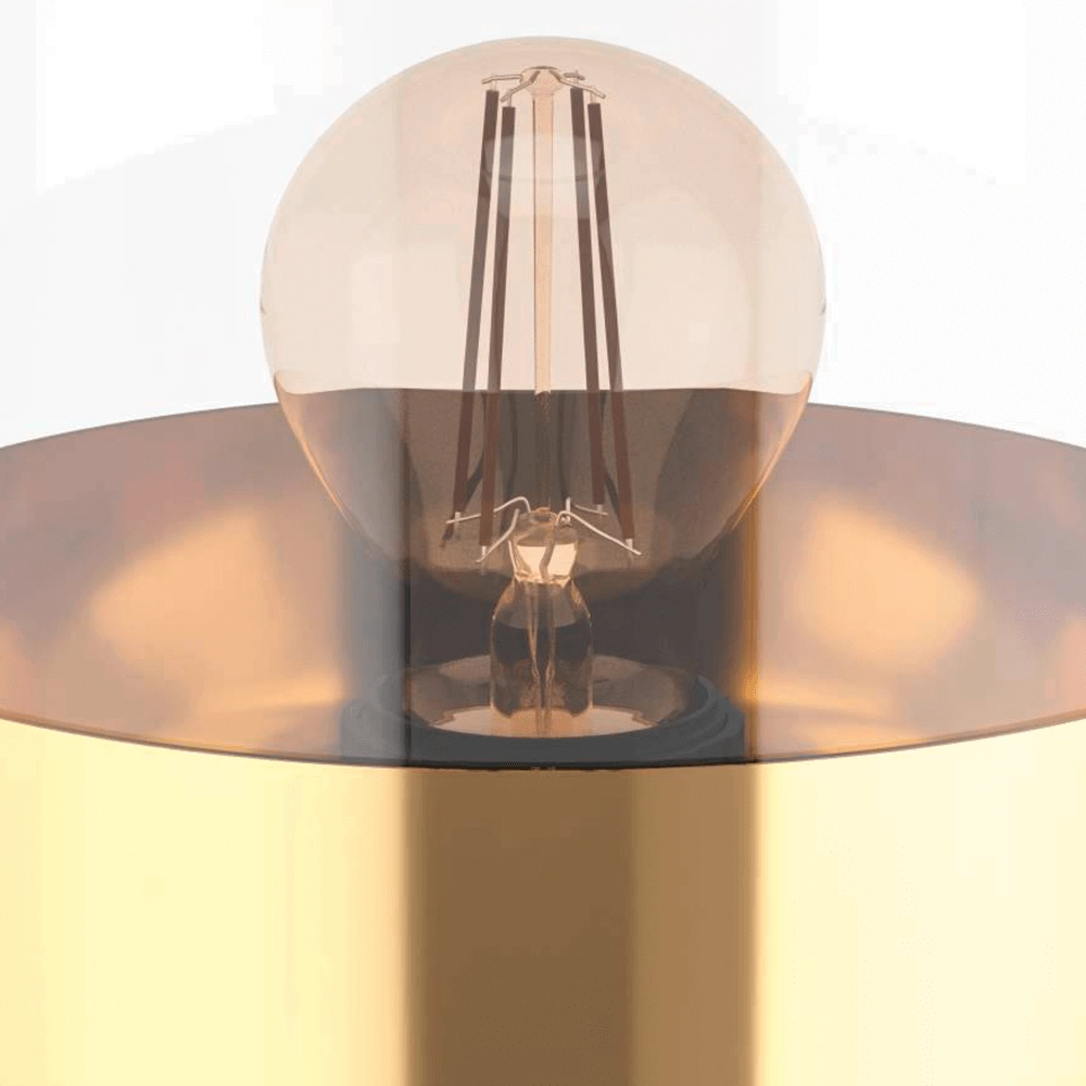 Gold table lamp Maryvilla with glass Eglo 9008606244577