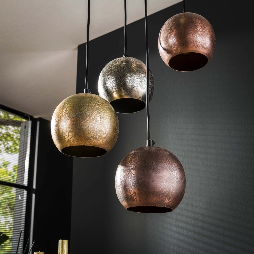 Industrial pendant lamp Bol 6x E27 Lyora 8716803511279