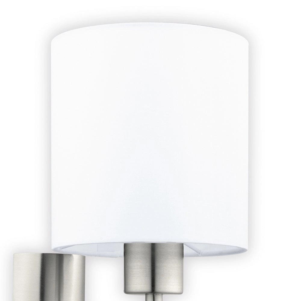 Wall lamp Pasteri with white lampshade Eglo 9002759949242