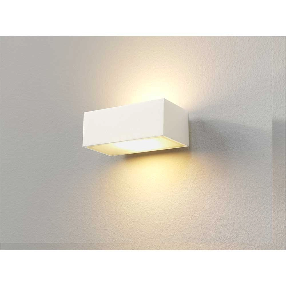 LED facade spotlight Eindh 13cm - white