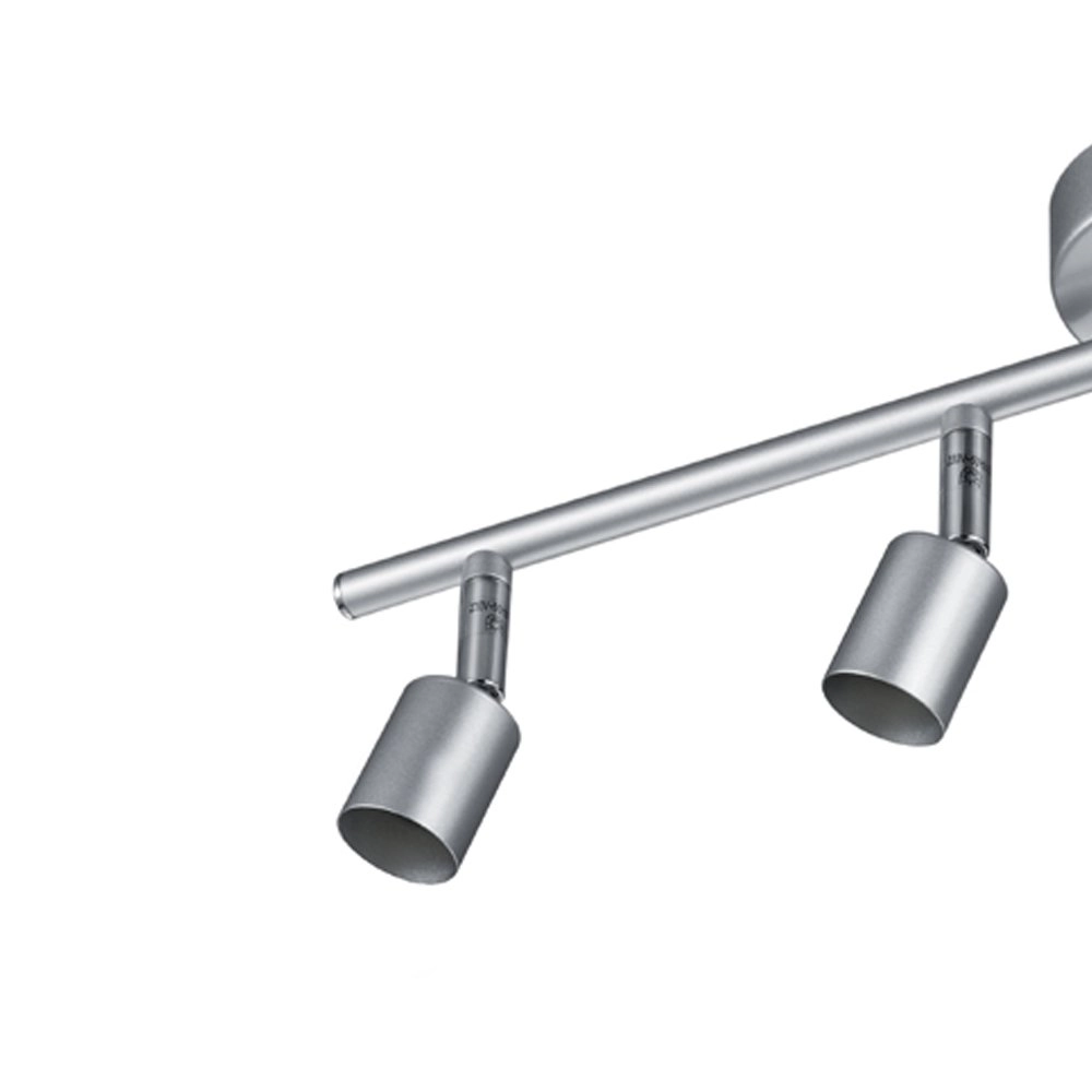 Ceiling spot Paris GU10 4-light titanium gray Trio 4017807350784