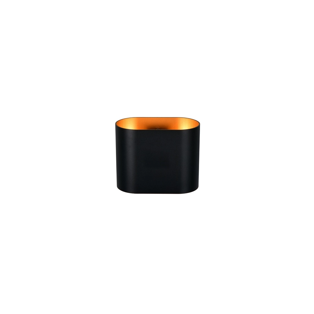 Surface-mounted spot Alani black with gold Trio 4017807656923