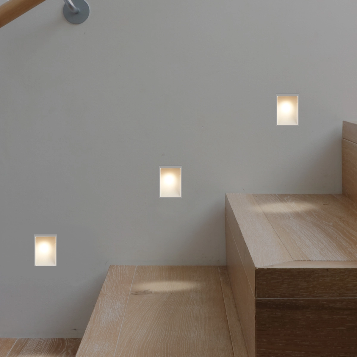 Recessed stair lighting Blanche white Lyora 5053423308104