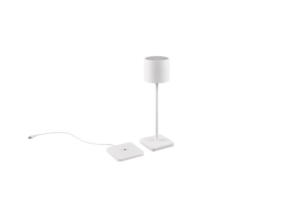 Rechargeable table lamp Fernandez white Trio 4017807564327