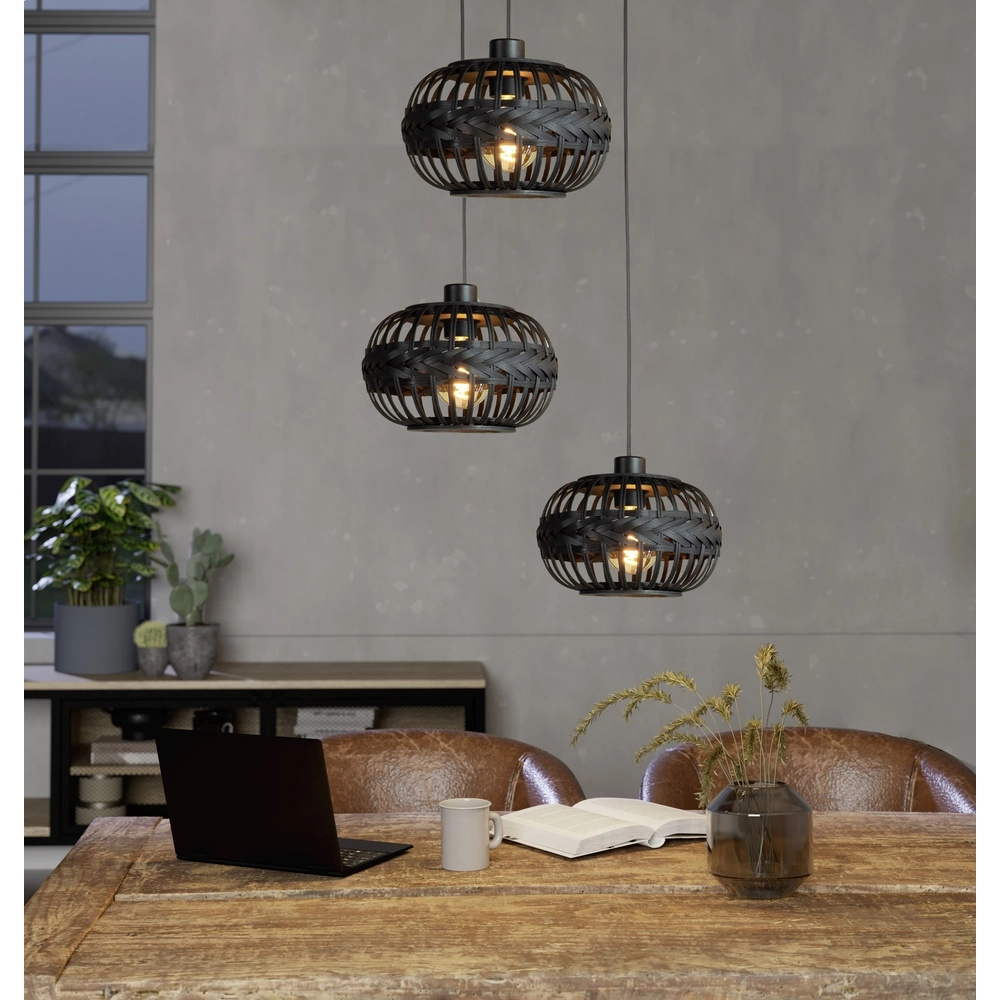 Vide pendant lamp Towcester Ø 35cm - 3L Eglo 9002759439156