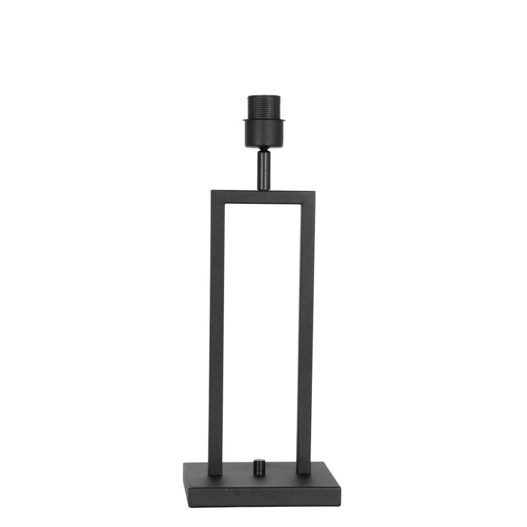 Black table lamp Stang with cork cap Ø30cm Steinhauer 8712746180602