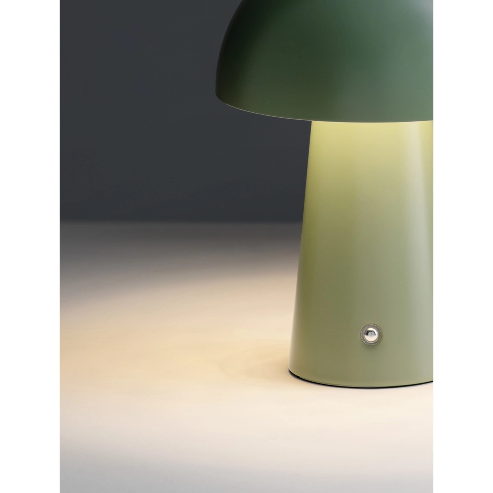 Rechargeable table lamp Ande green Lyora 5212017472106