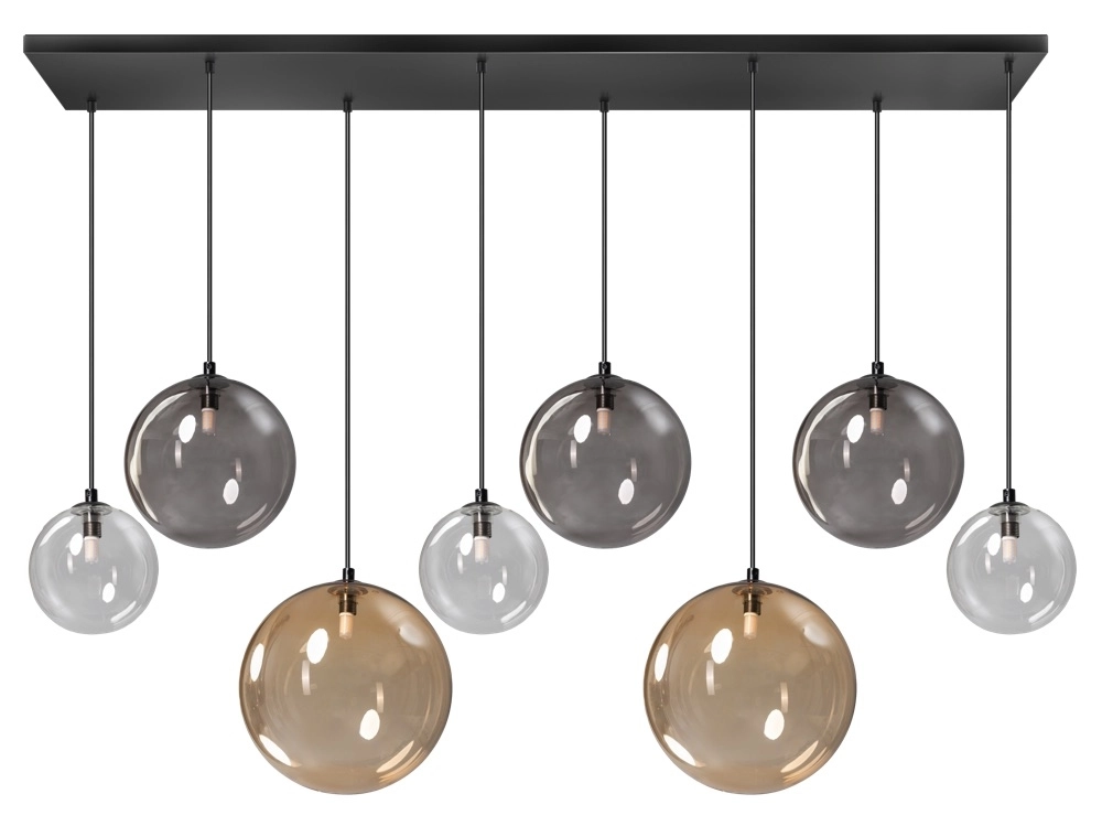 Dining room pendant lamp Shelly 8-light