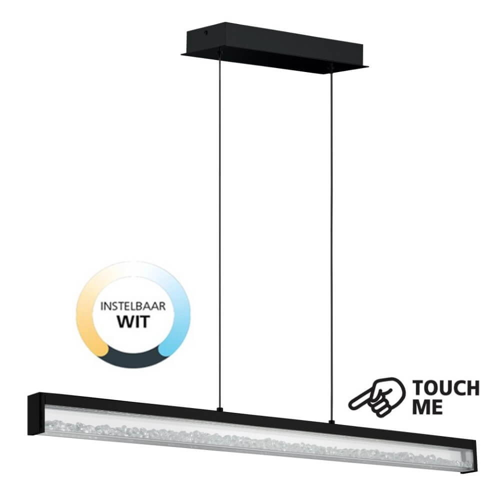 Led pendant light Cardito 1 100cm - black