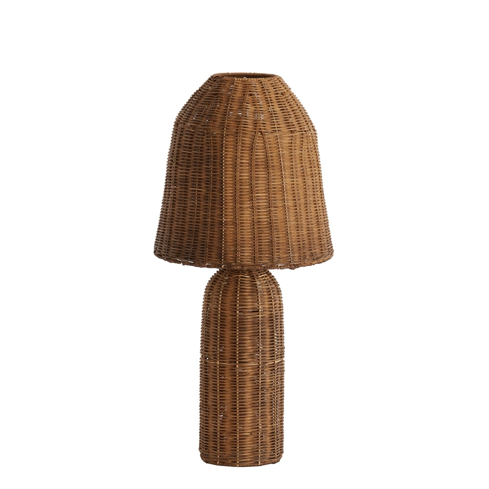 Rattan table lamp Mandor Ø 28.5cm - natural rattan