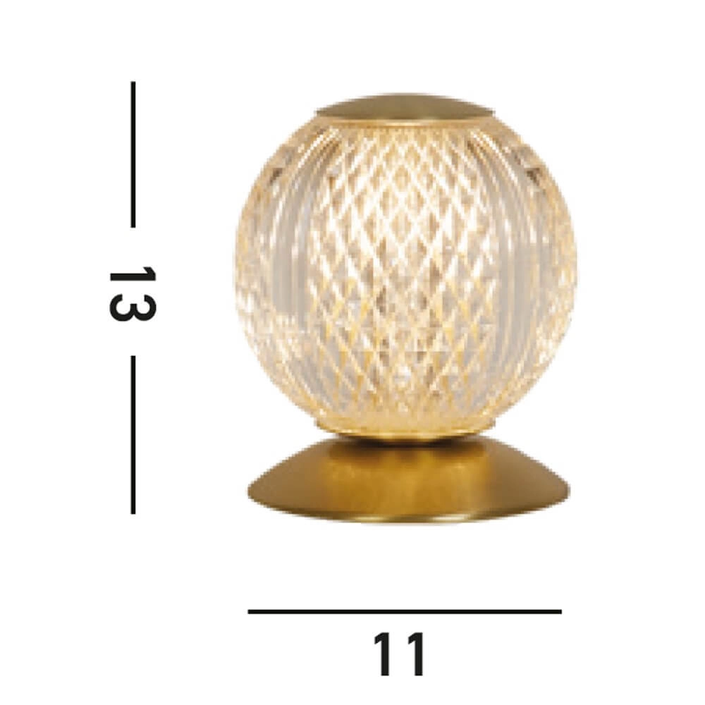 Oriental table lamp Allure Ø 11cm Searchlight 5053423274003