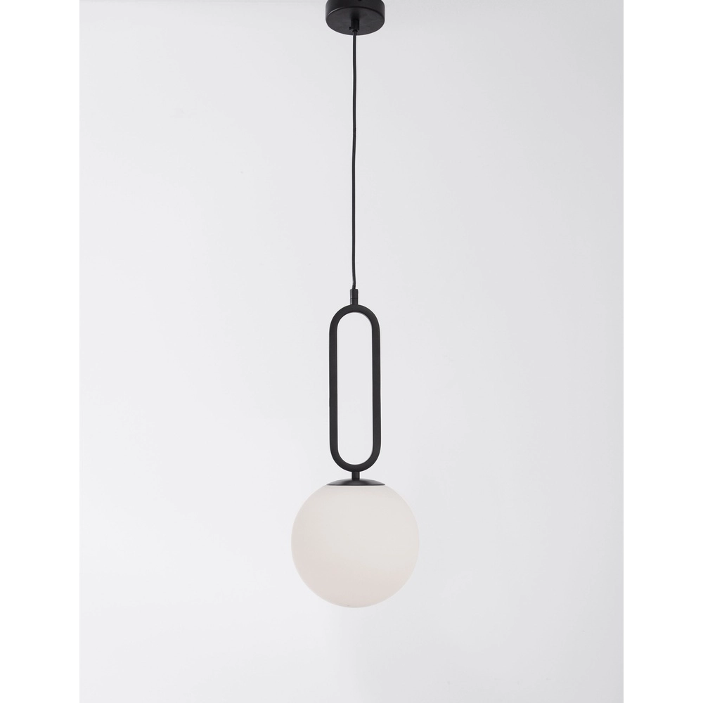 Pendant lamp Grus black Ø 20cm Lyora 5212017423108