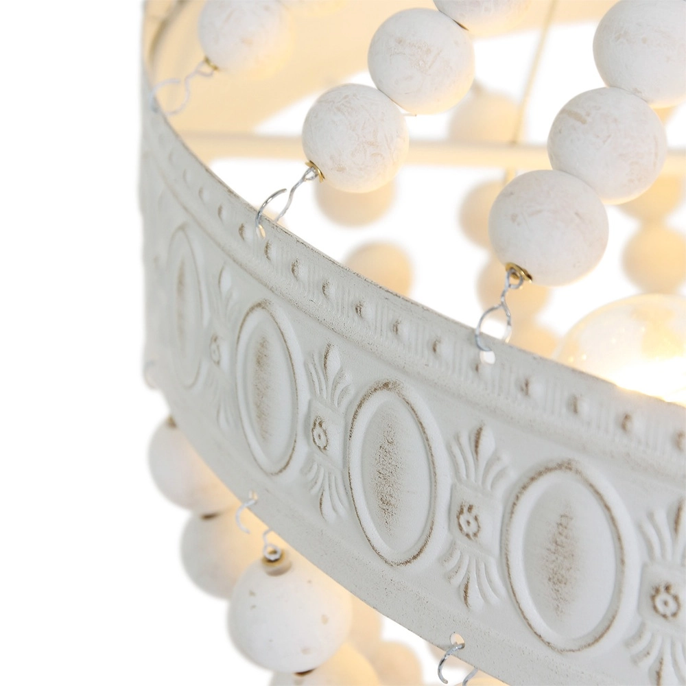 White chandelier Ella Ø 40cm Steinhauer 8712746132083