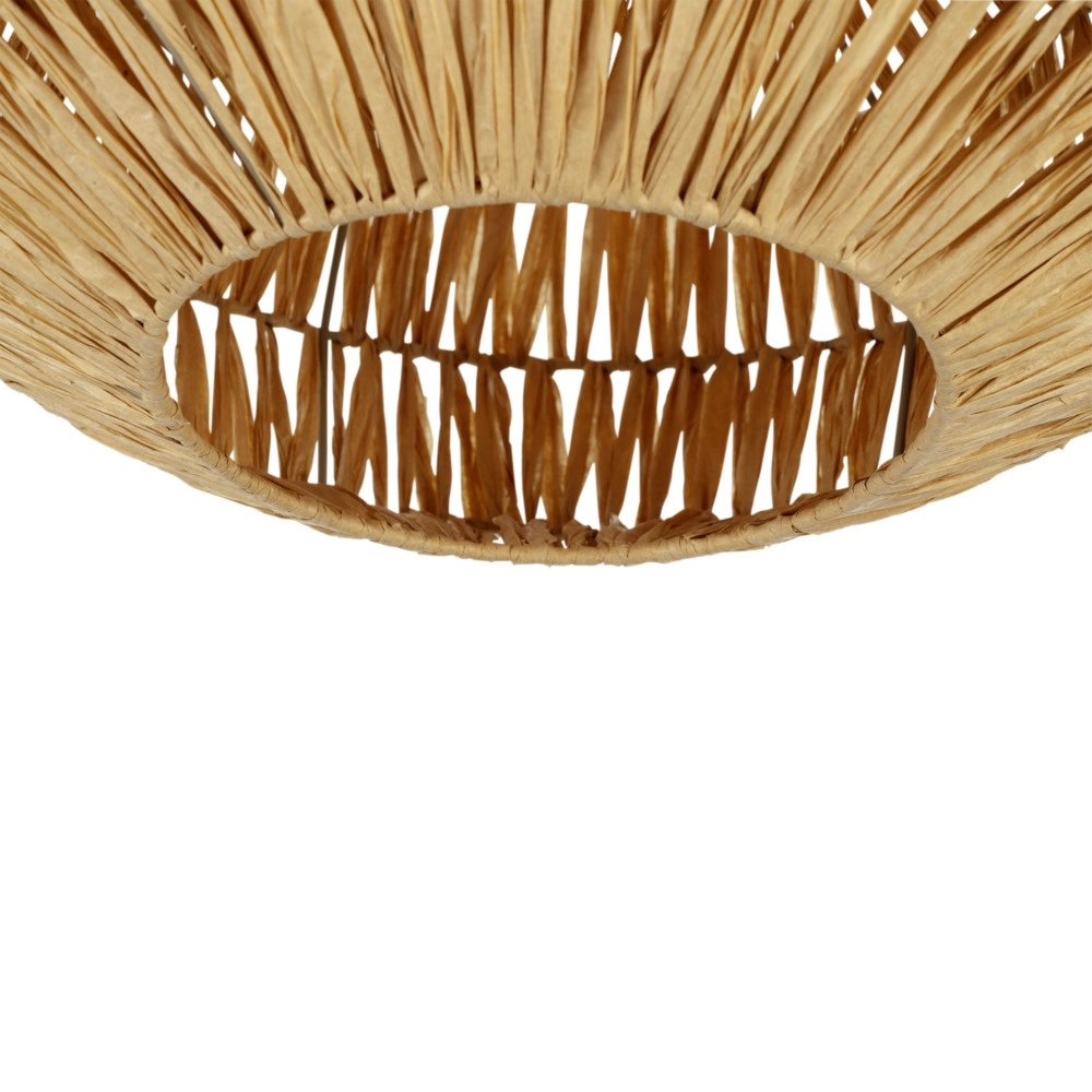 Rattan ceiling lamp Sheldon Ø 38cm Eglo 9008606359776