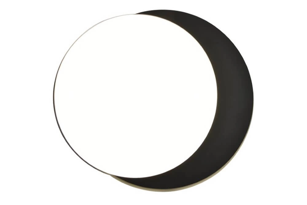 Unique wall lamp Goleta black