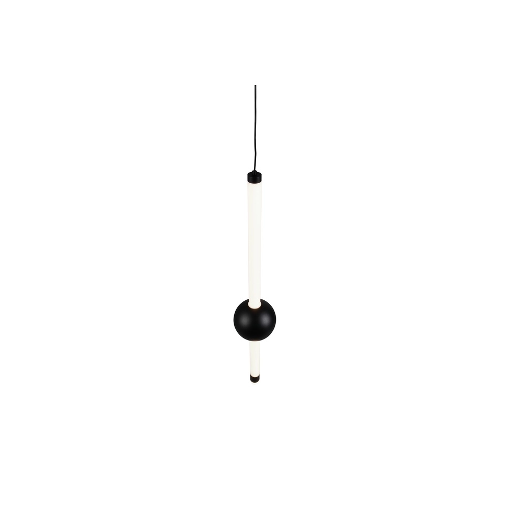 Modern pendant lamp Melita black Trio 4017807661927