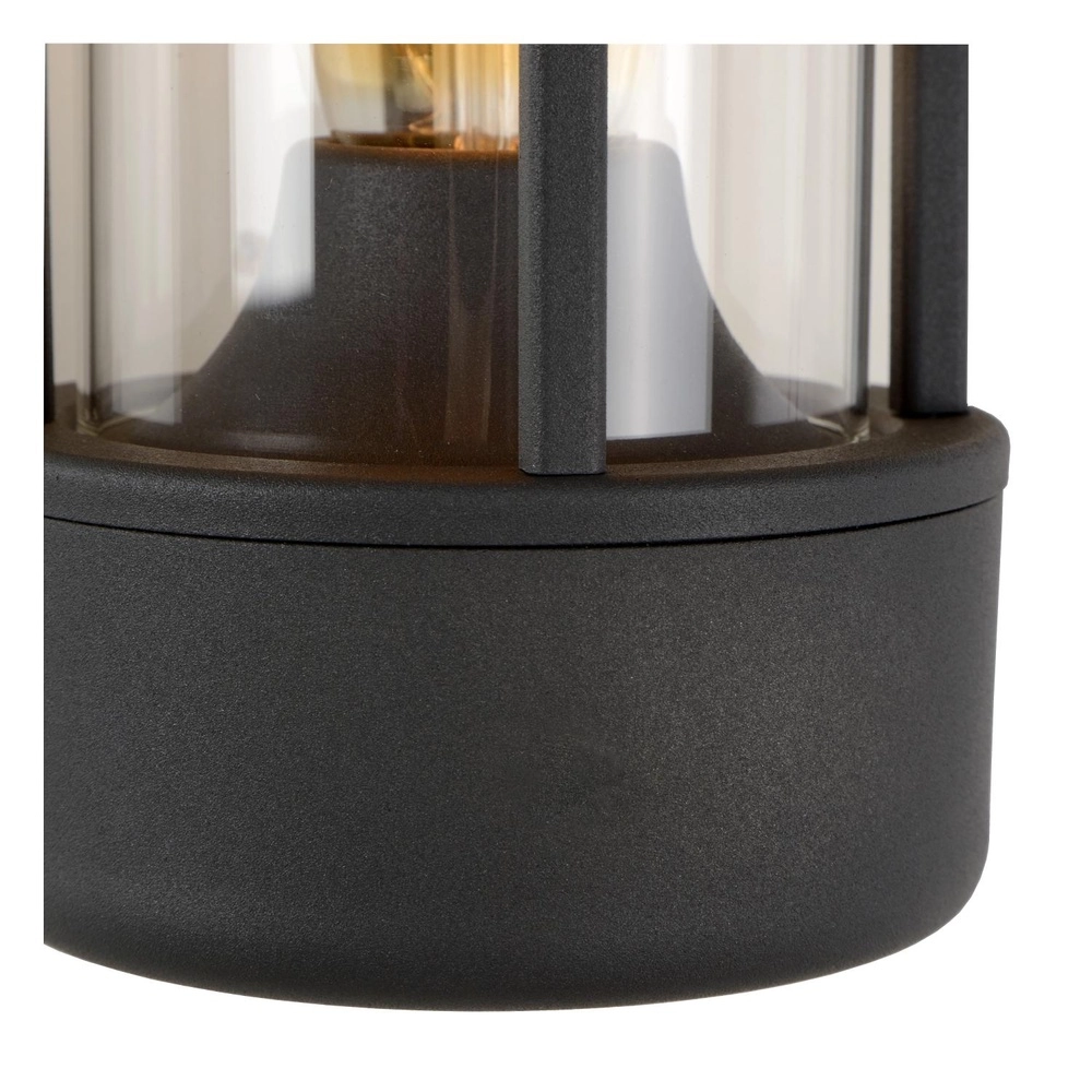 Wall lamp anthracite Lori with sensor Lucide 5411212144300