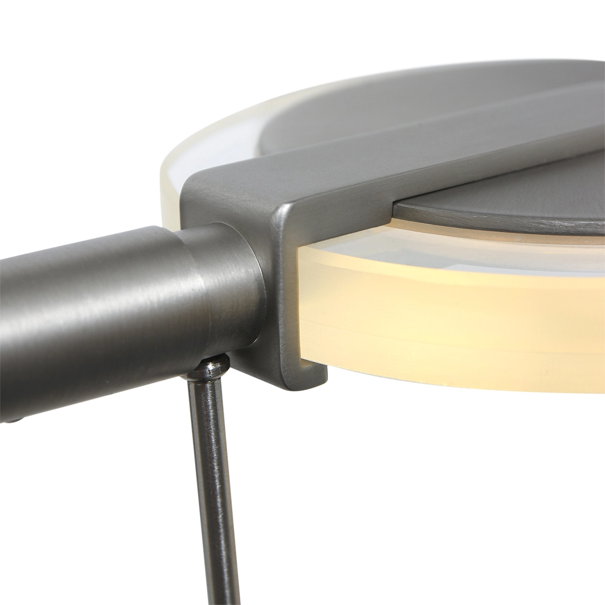 LED wall reading lamp Turound 10w - 2700K - 62cm stainless steel clear glass Steinhauer 8712746133370