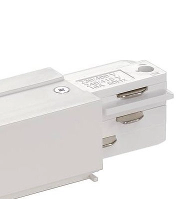 3 phase T-Connector 1 earth on the right white SLV 4024163200035