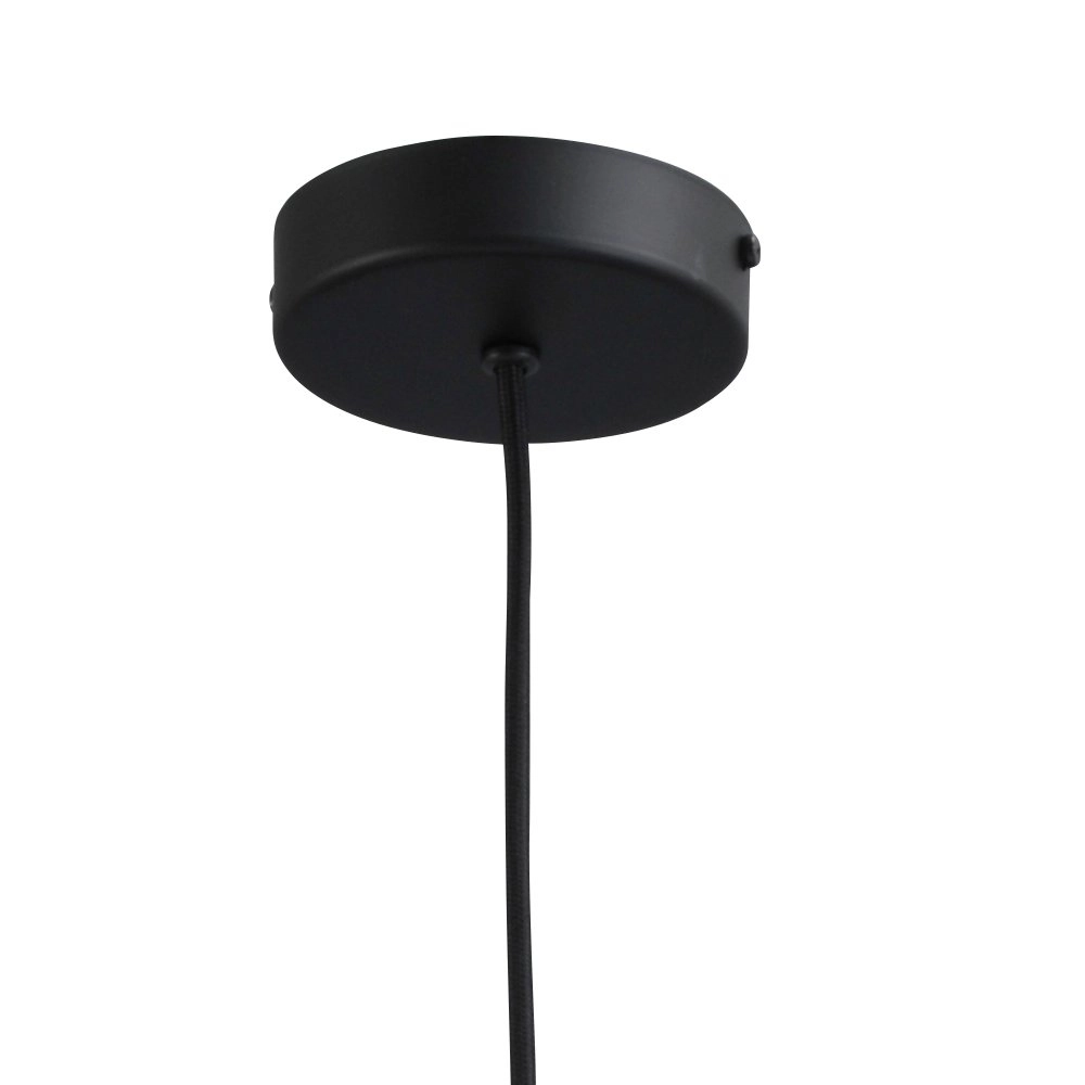 Black pendant hanging lamp Bounty gold with cylinder glass Masterlight 8718121248424