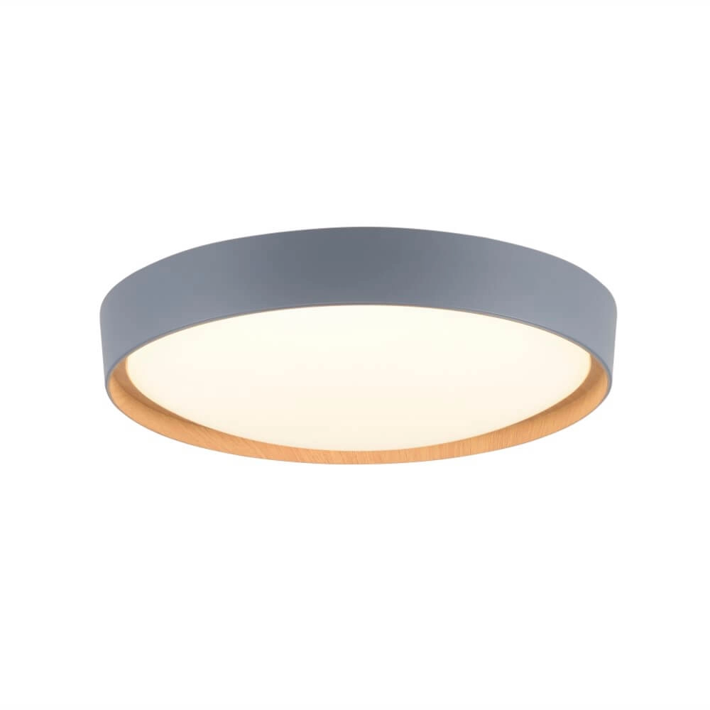 Round ceiling lamp Q-Emilia grey