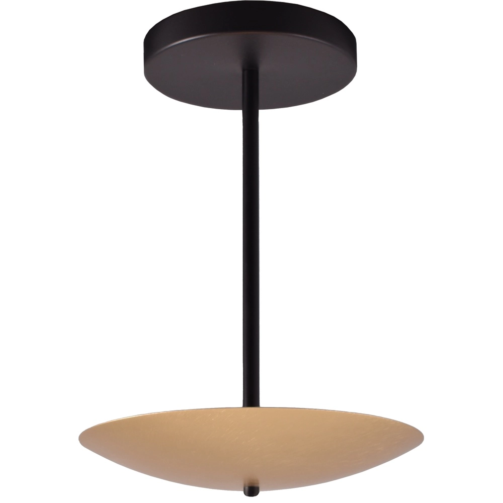 Ceiling lamp Scala Ø 25cm black with gold