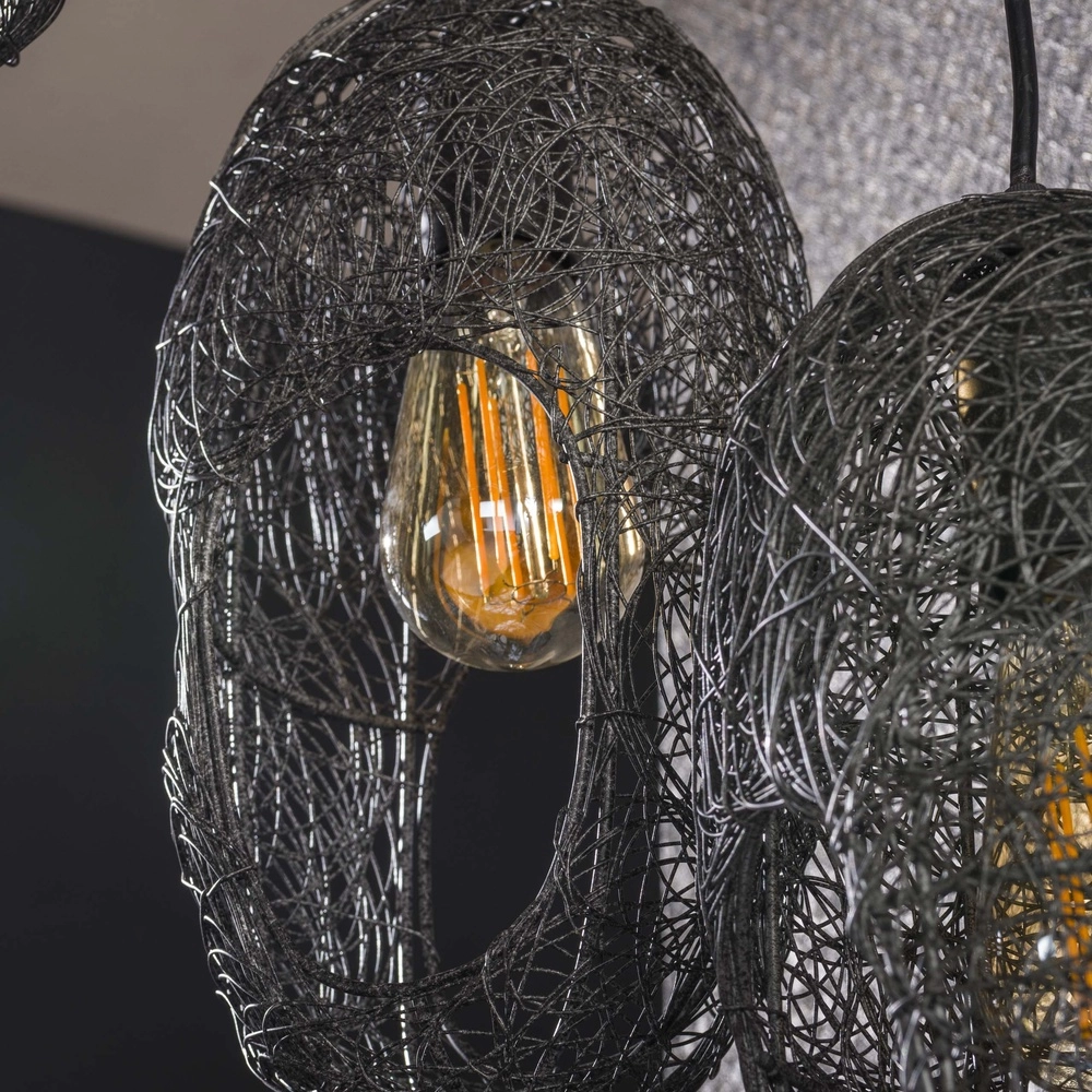 Mesh pendant lamp Open 3x E27 Lyora 8716803512467